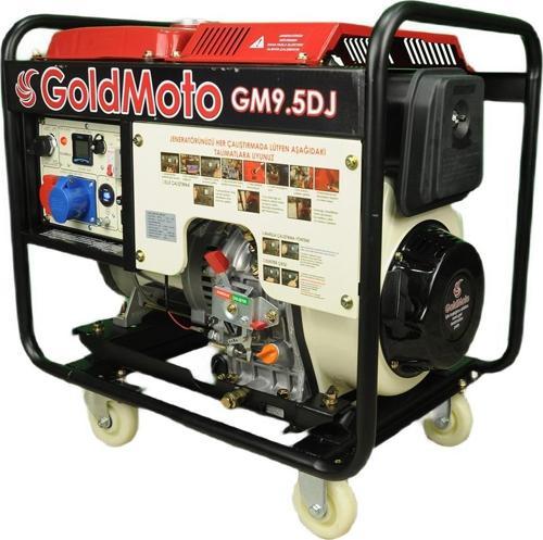 GM9.5DJ Dizel Marşlı Jeneratör 9.5 KW Monofaze