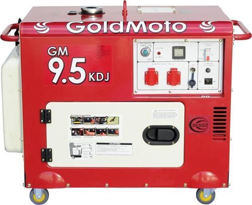 GM9.5KDJ Dizel Marşlı Kabinli Jeneratör 9.5 KW Monofaze