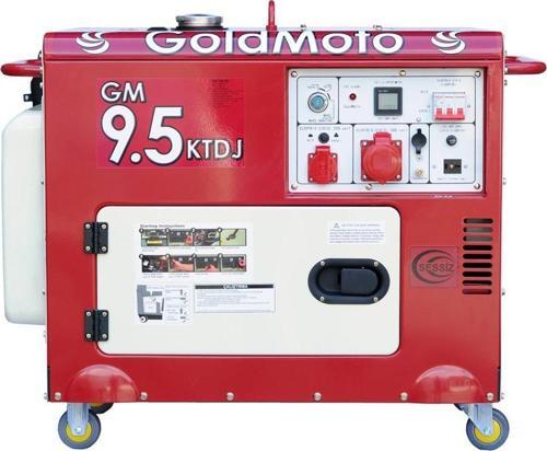 GM9.5KTDJ Dizel Marşlı Kabinli Jeneratör 9.5 KW Trifaze