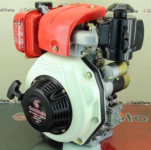 GM178FEN-H Dizel Motor Marşlı 7 Hp Krank Mili Frezeli