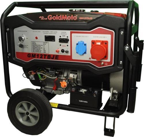 GM12BJ Benzinli Jeneratör Monofaze 12kVA