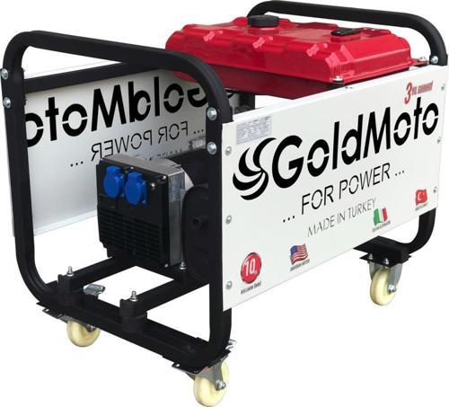 GM5.5BJBS Benzinli Jeneratör 5.9kVA Monofaze