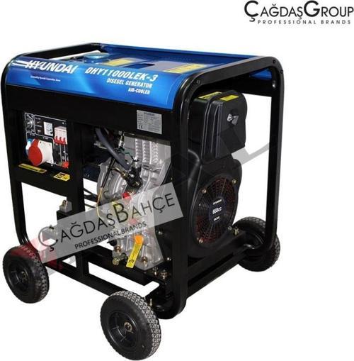 DHY11000LEK MONOFAZE 9 KWA MARŞLI DİZEL JENERATÖR
