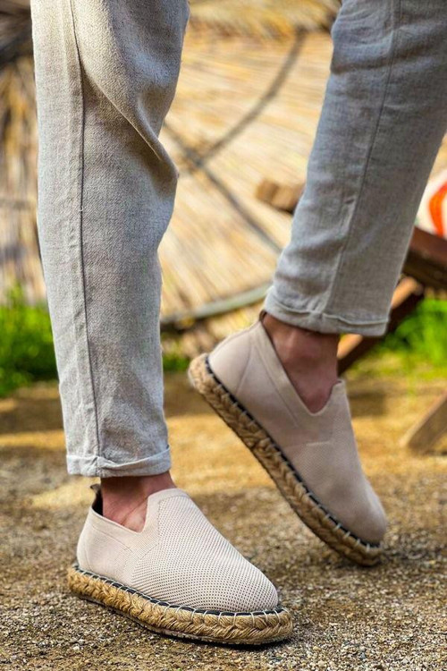 145297 Erkek Bej Günlük Ayakkabı