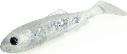 Molix Rt Shad 4.5" 4 Pcs Ghost Silver Flake  