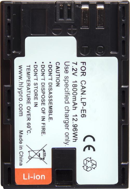Cazipshop Lp-E6 Batarya 7,4v 2100 Mah
