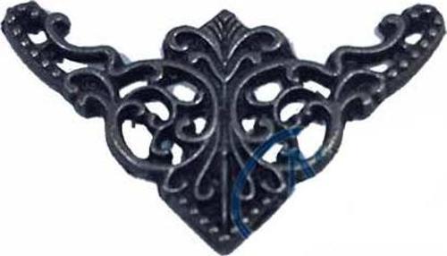 Dekoratif Köşe Süsü, Köşelik - Küçük, 19x34mm, Eskitme, 1 Adet TdrTR