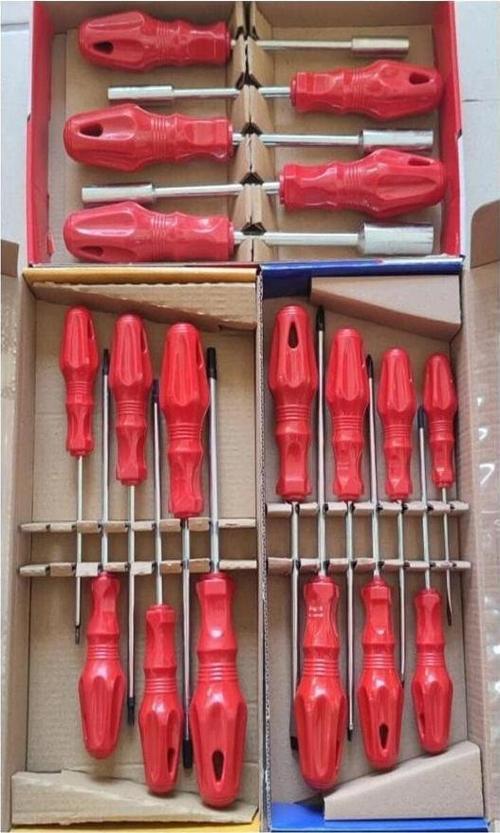 18 Parça Lokma - Torx - Düz ve Yıldız Tornavida Seti Takımı