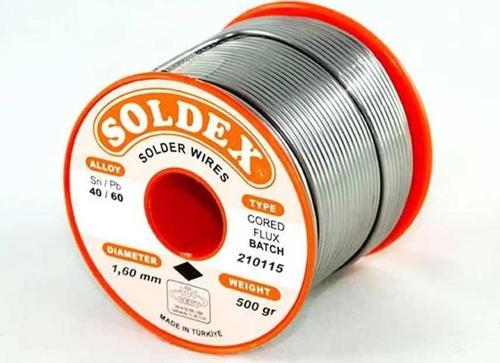 40-60 Lehim Teli 500 Gr 1.6 mm- Sn:40 / Pb:60 TdrTR