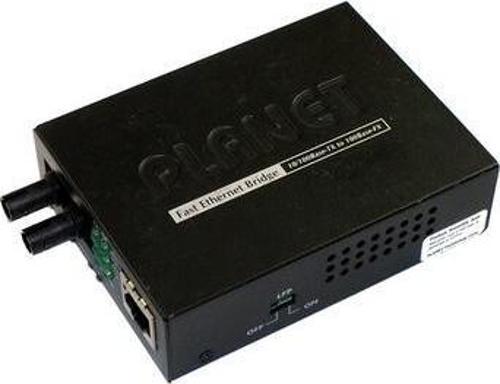 Bridge Media Converter 10/100Base-TX - 100Base-FX (ST, MM) 2km TdrTR