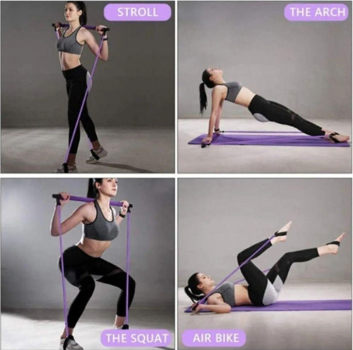 Squat Pilates Studio Evde Spor Egzersiz Çubuğu Squat Pilates Barı TdrTR