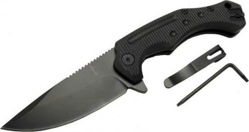 Zero Error 7-12 Black Çakı 22 cm Manuel, Kemerlikli TdrTR