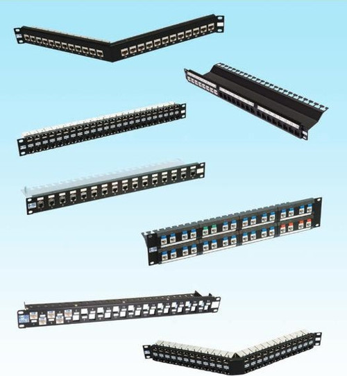 24 Port Keystone Jack UTP Çapraz Panel B TdrTR