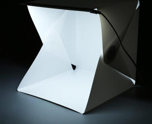 Ürün Çekim Çadırı Mini Fon Fotoğraf Stüdyosu Ledli Işık Perdesi 40 Cm TdrTR