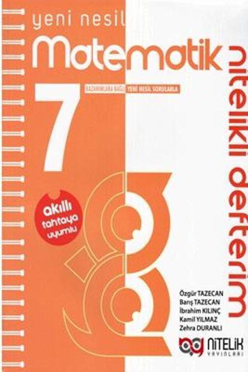Nitelik 7.SINIF MATEMATİK NİTELİKLİ DEFTERİM