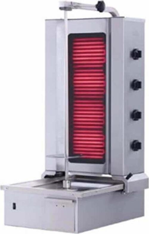 ADE-4A Döner Ocağı-Elektrikli 4 Gözlü-Alttan Motorlu
