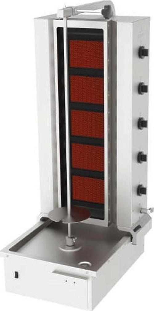 ADGC-5-A A Döner Makineleri Gazlı Camlı Alttan Motorlu Hareketli - 5 Radyanlı - 220 V