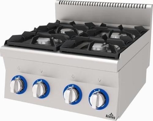 AGO-660 Gazlı 34 kg Ocak 600x600x300 mm