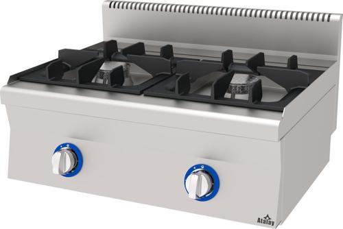 AGO-860 T Gazlı 42 kg Ocak 800x600x300 mm