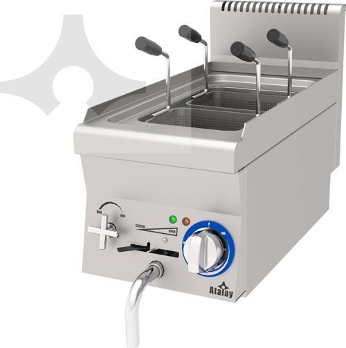 AMP-360 Elektrik 220-240 V Makarna Pişirici 600x600x300 mm