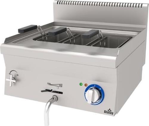 AMP-660 Elektrik 380-415 V Makarna Pişirici 600x600x300 mm