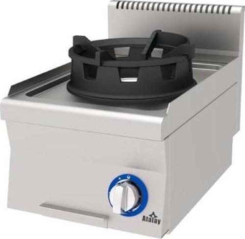 AWO-460 Gazlı 40 kg Wok Ocak 400x600x300 mm