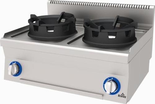 AWO-860 Gazlı 67 kg Wok Ocak800x600x300 mm