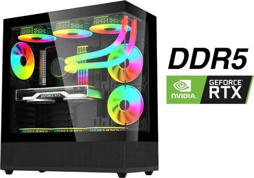 NextGen R5-E i5 14400F 32GB DDR5 1TB M.2 NVMe RTX 4070 Super 12GB 240mm Sıvı Soğutma Oyuncu Masaüstü Bilgisayarı