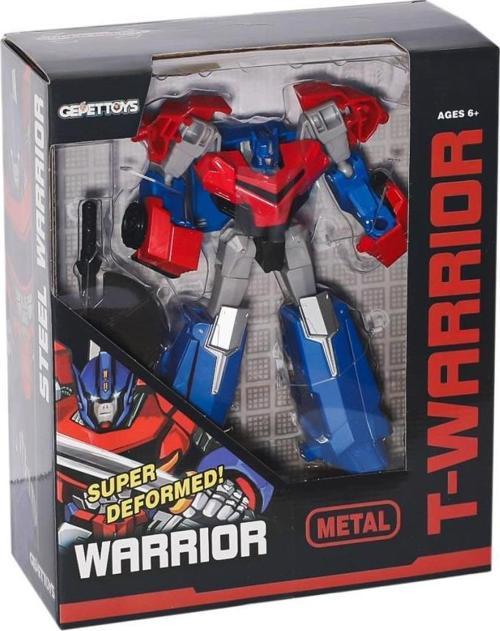 LJ1652 Metal Gövdeli Dönüşebilen Robot -Gepettoys