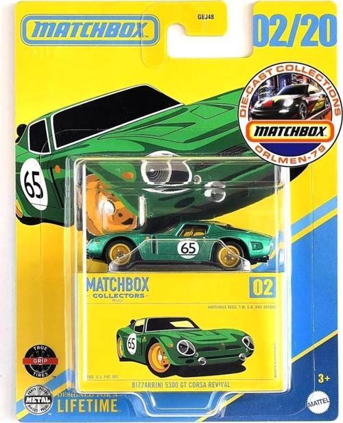 Koleksiyon Araçlar GBJ48 - JCL33 BIZZARRINI 5300 GT CORSA REVIVAL