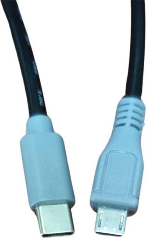 1 Metre Micro Usb to Type C- Type C to Micro Usb Kablo