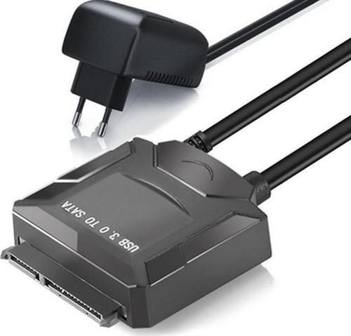 Usb 3.0 Adaptörlü 2.5 İnç-3.5 İnç Sata Harddisk Bağlantı Kablosu