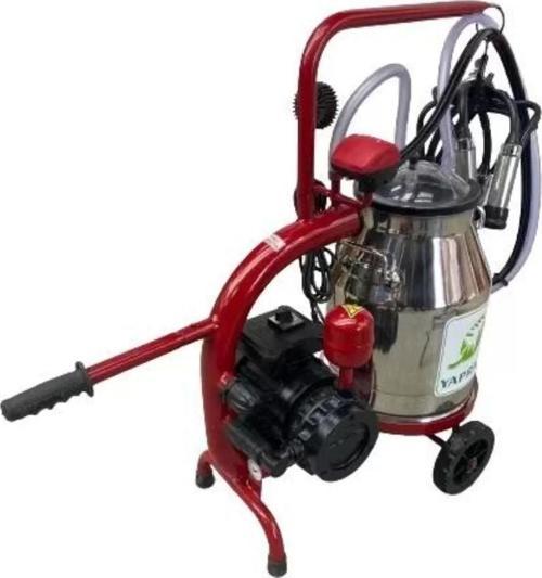 Yaprak Tekli İnek Süt Sağım Makinesı C30 Krom Güğüm Kuru 30lt