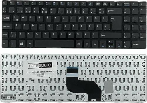 Casper CNE.2450-8L45P Uyumlu Laptop Klavye Çerçeveli