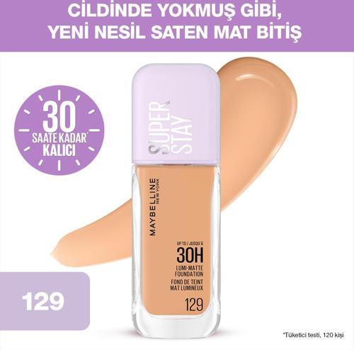 Super Stay Lumi Matte Fondöten - 129