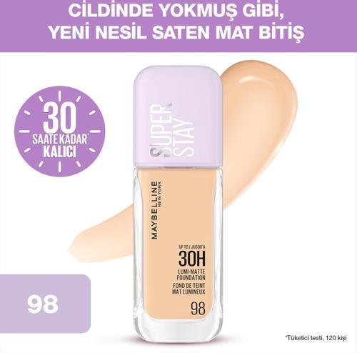 Super Stay Lumi Matte Fondöten - 98