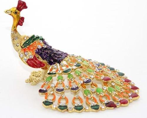 Taşlı Tavuskuşu Biblo