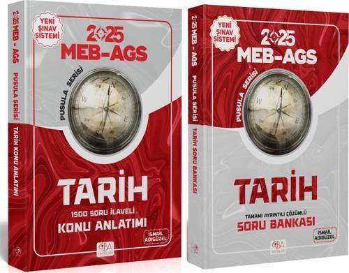 CBA Yayınları 2025 MEB AGS Tarihin Pusulası Konu ve Soru Bankası Seti 2 Kitap