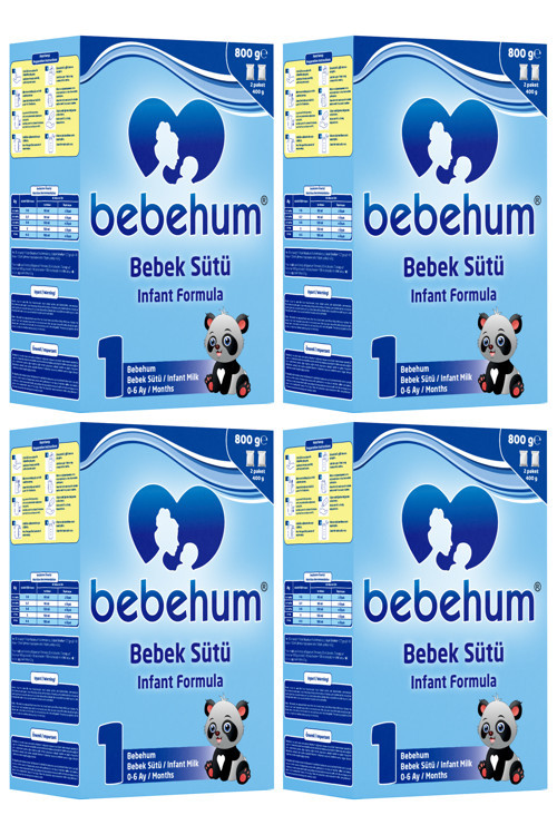 1 Numara Bebek Sütü 0-6 Ay 800 gr x 4 Adet