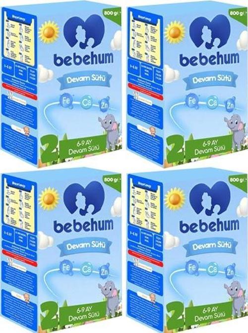 2 No Devam Sütü 6-9 Ay 800 gr x 4 Adet