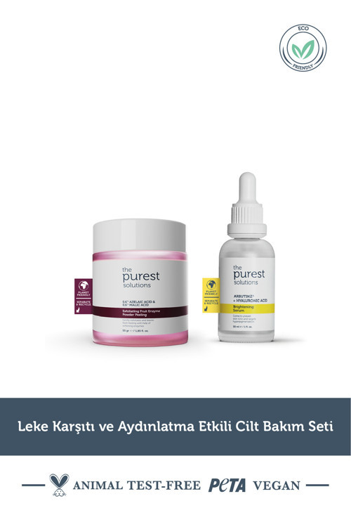 Leke Karşıtı Ve Aydınlatma Etkili Cilt Bakım Seti