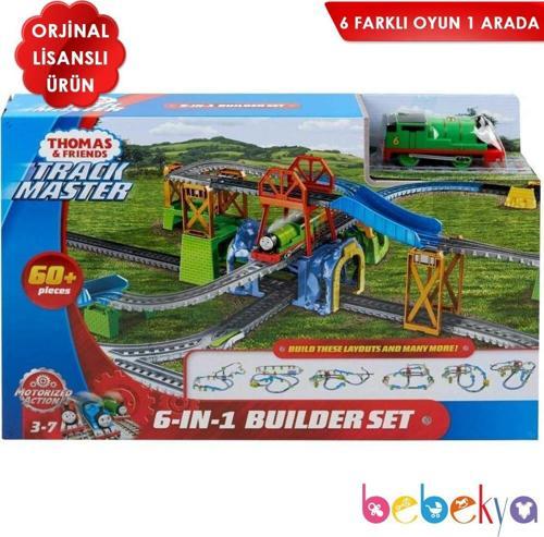 Orjinal Fisher Price Thomas ve Arkadaşları Percy Büyük Macera Oyun Seti 6 Oyun 1 Arada Thomas & Friends TrackMaster Oyun