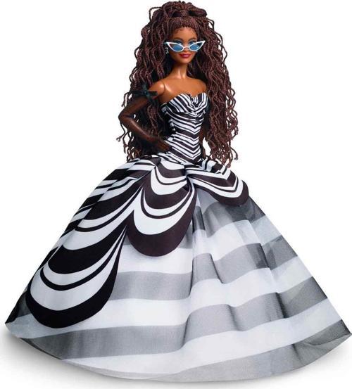 Orjinal Barbie Mavi Safir 65. Yıl Dönümü Bebeği ESMER