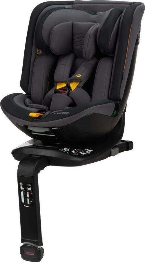 Spinel 360 Plus i-Size Dijital Göstergeli Dönebilen Yatabilen Isofix'li 0-36 kg Oto Koltuğu Raven