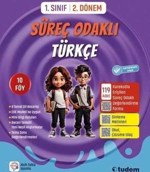 1. Sınıf 2. Dönem Süreç Odaklı Türkçe