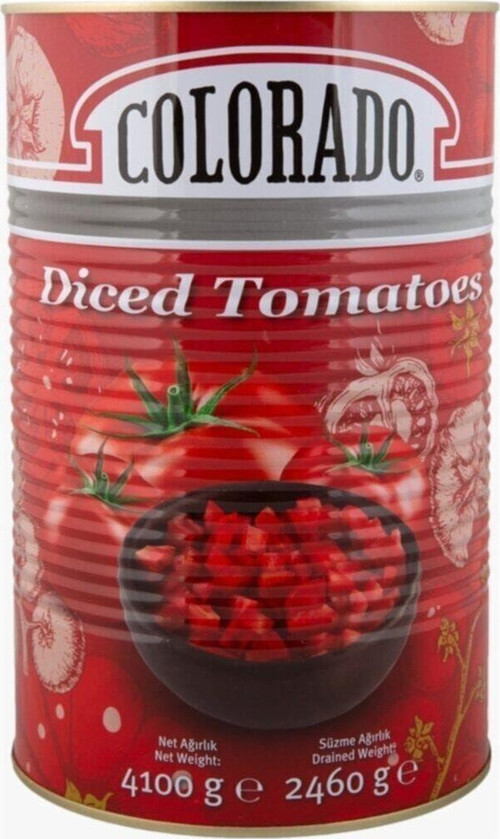 Doğranmış Domates 4100 Gr