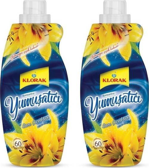 Konsantre Yumuşatıcı Sarı Çiçekler 1440Ml - 2 Adet