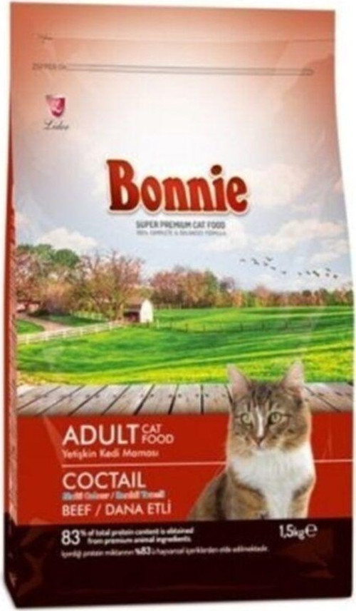 Biftekli Multicolor Yetişkin Kedi Maması 1,5 Kg