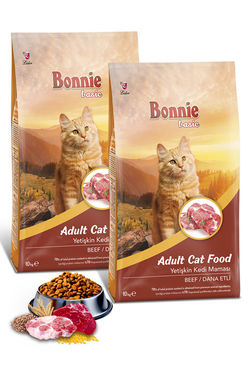 Dana Etli Yetişkin Kedi Maması 10 Kg X 2 Adet