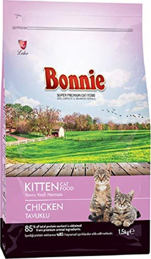 Kuru Kedi Maması, Tavuklu, Yavru Kedi, 1.5 Kg
